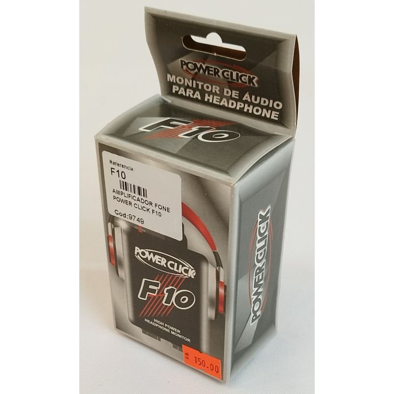AMPLIFICADOR/MONITOR PARA FONES POWER CLICK F10