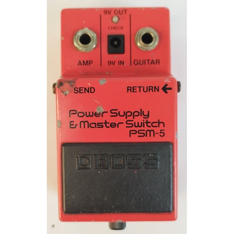 BOSS PSM-5 POWER SUPPLY & MASTER SWITCH