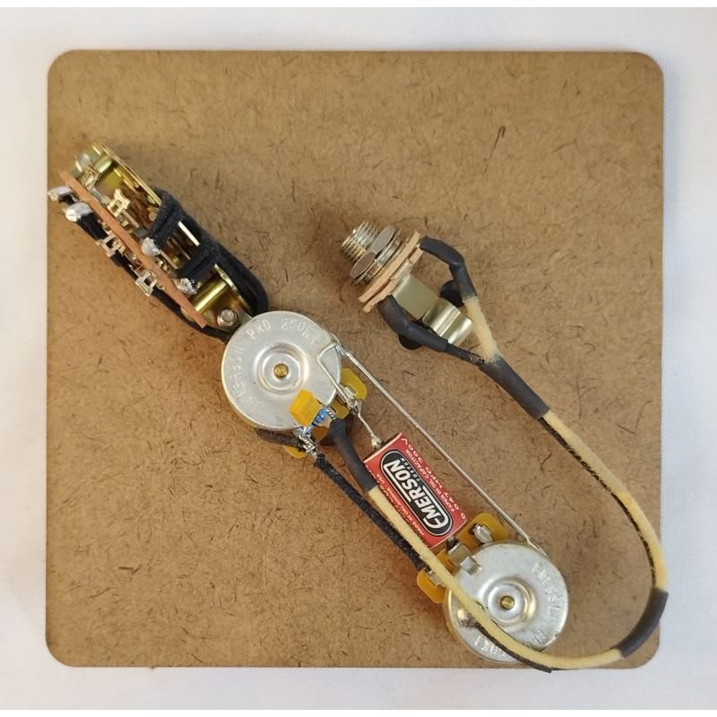 CIRCUÍTO PRÉ-CABEADO 3-WAY TELECASTER EMERSON (NOVO)