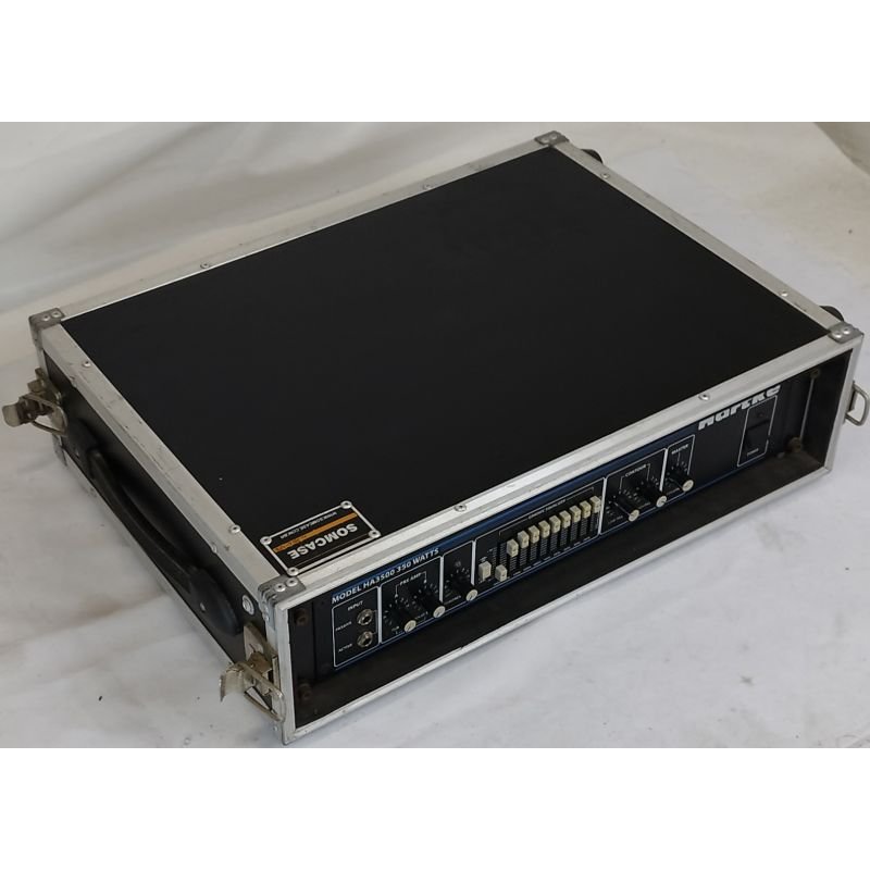 COMBO CABEÇOTE+CAIXA HARTKE (COM CASE E MANUAL)