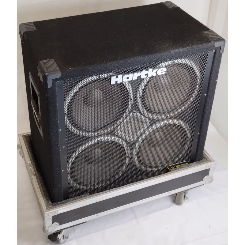 COMBO CABEÇOTE+CAIXA HARTKE (COM CASE E MANUAL)