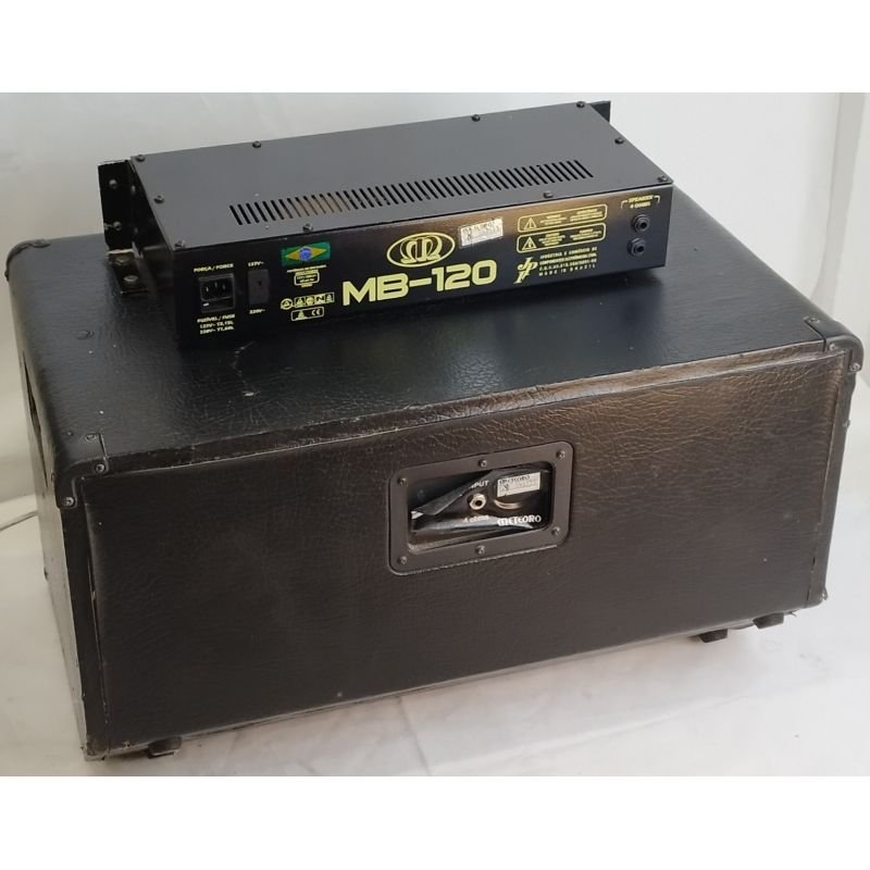 COMBO CABEÇOTE+CAIXA METEORO MB-120