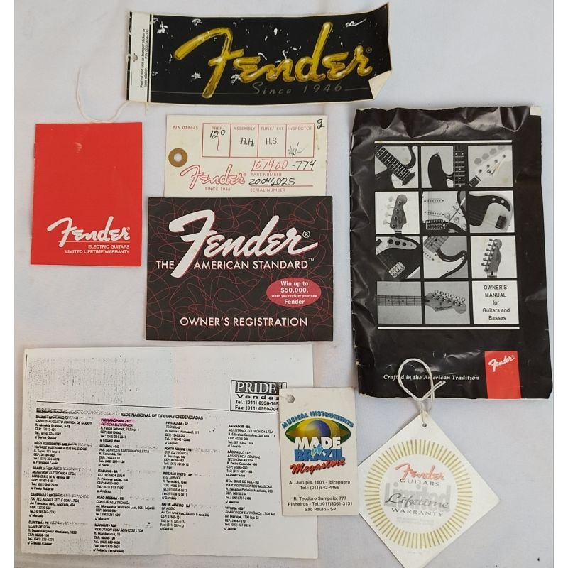 FENDER STRATOCASTER STANDARD ANO 2000