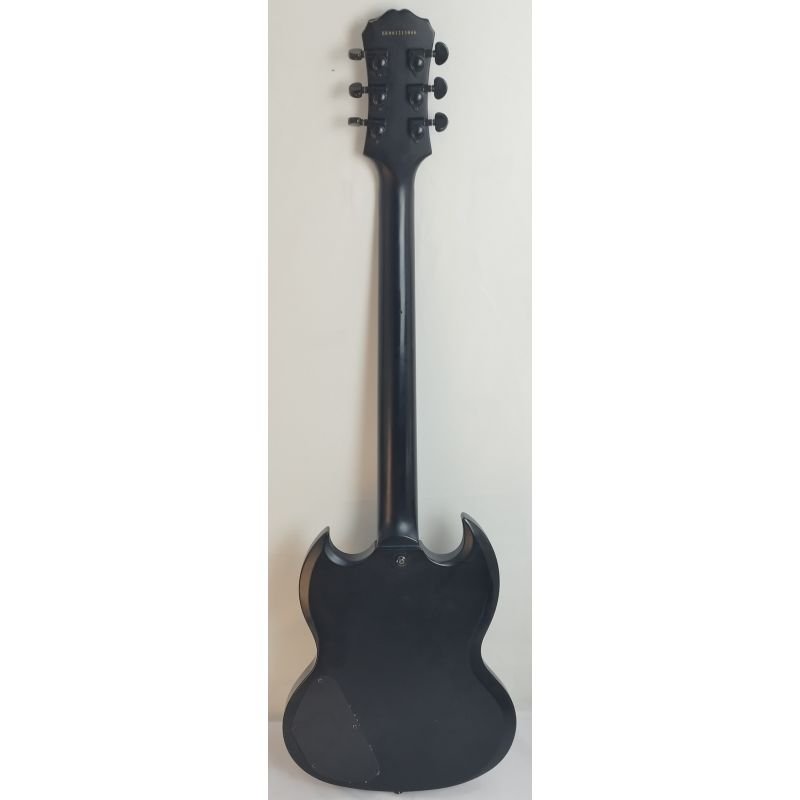 真*様 Epiphone SG G-400 GOTH セイモアデザイン マットブ LOJA PRO BAIXO - GUITARRA EPIPHONE SG GOTHIC G-400