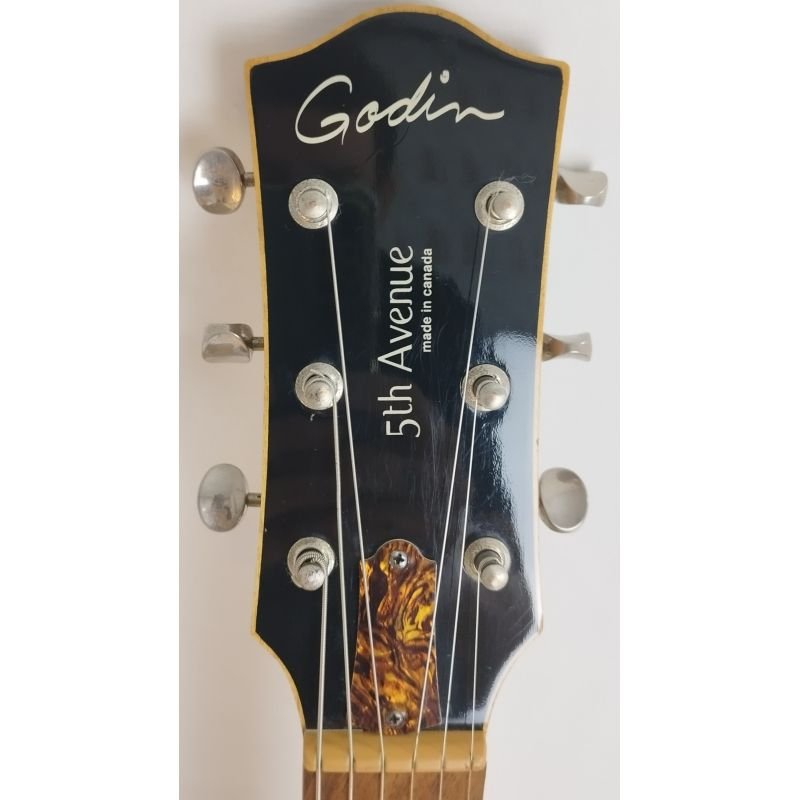 GUITARRA GODIN 5TH AVENUE COM CAPTAÇÃO LOLLA CHARLIE C
