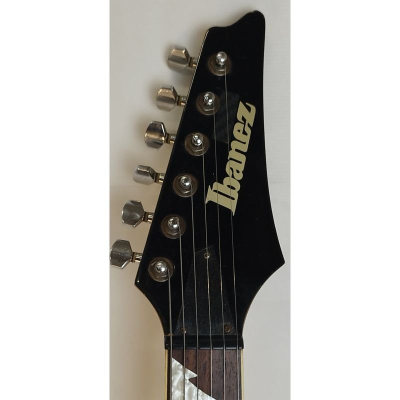 GUITARRA IBANEZ GIO GRG 121DX (CORPO CUSTOMIZADO COM FILTRO DE CAFÉ E COM AUTÓGRAFOS DAS BANDAS GROUNDATION E STEEL PULSE)