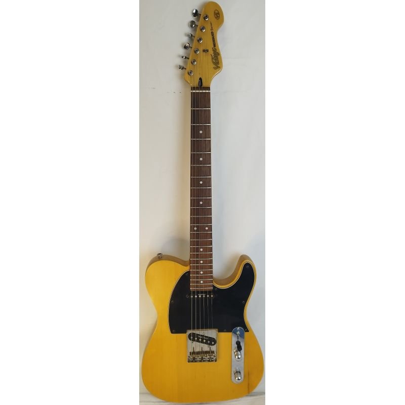 GUITARRA VINTAGE V2 CAPTADORES S. ROSAR E PONTE FENDER