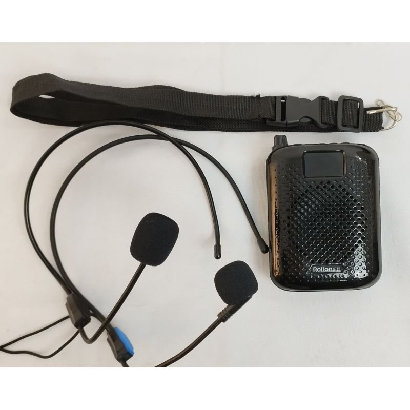 KIT MINI ALTOFALANTE + MICROFONE HEADSET ROLTON K500