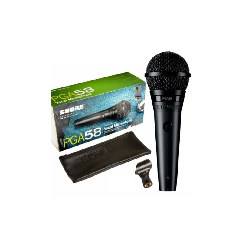 MICROFONE SHURE PGA58-LC (NOVO)