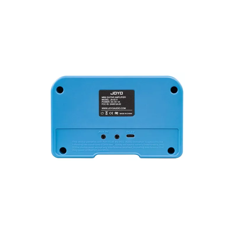 MINI AMPLIFICADOR JOYO JA-02 AZUL (NOVO)