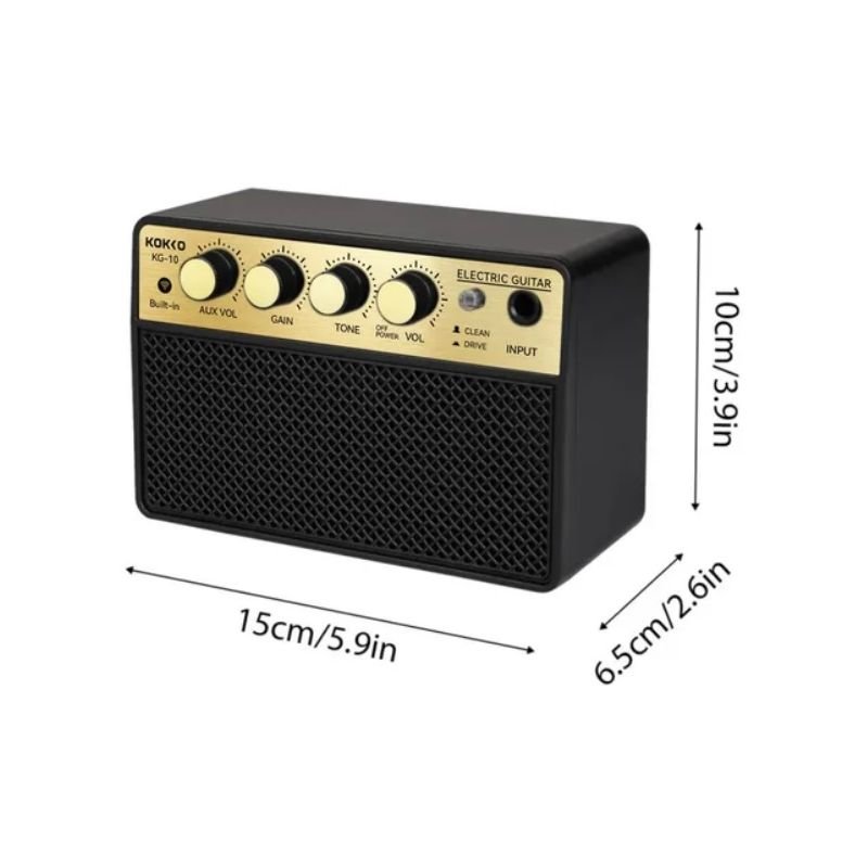 MINI AMPLIFICADOR KOKKO KG-10 (NOVO)