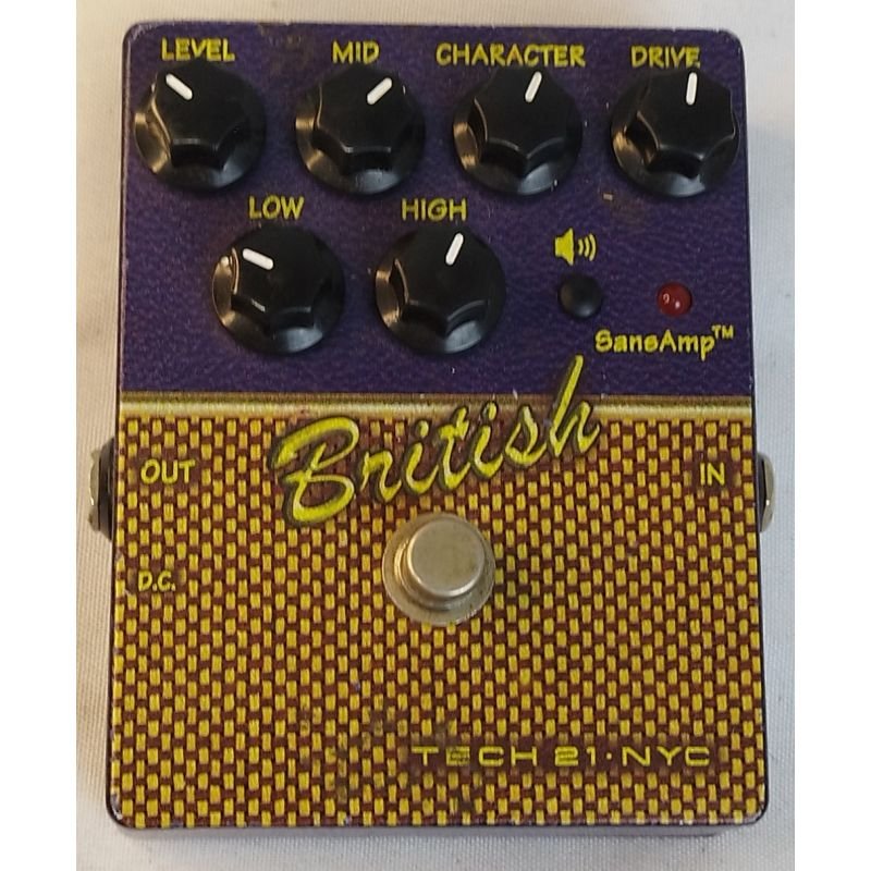 PEDAL AMP SIMULATOR SANSAMP BRITISH