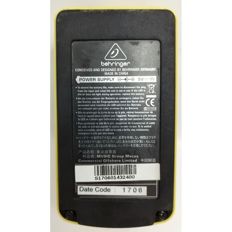 PEDAL BEHRINGER BEQ700