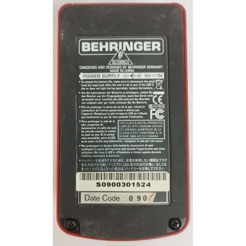 PEDAL BEHRINGER BSY-600