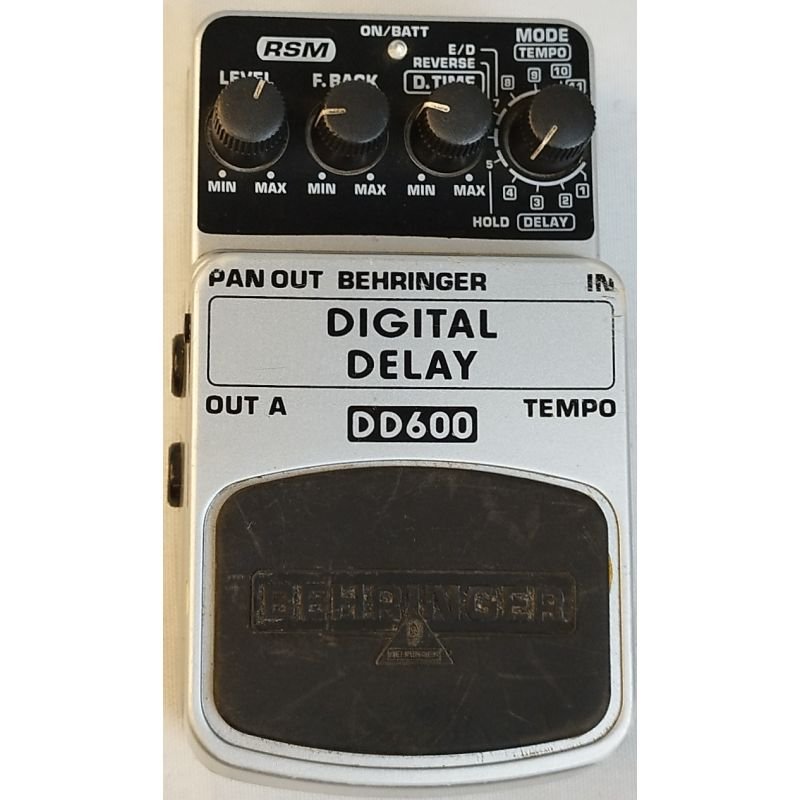 PEDAL BEHRINGER DIGITAL DELAY DD600