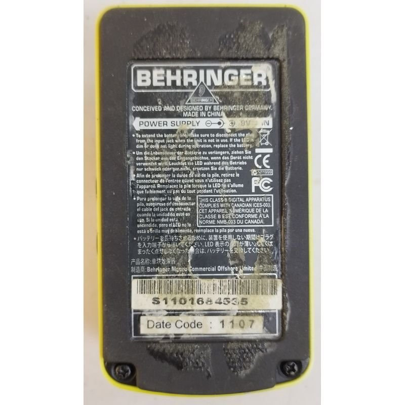 PEDAL BEHRINGER DW400 DYNAMIC WAH