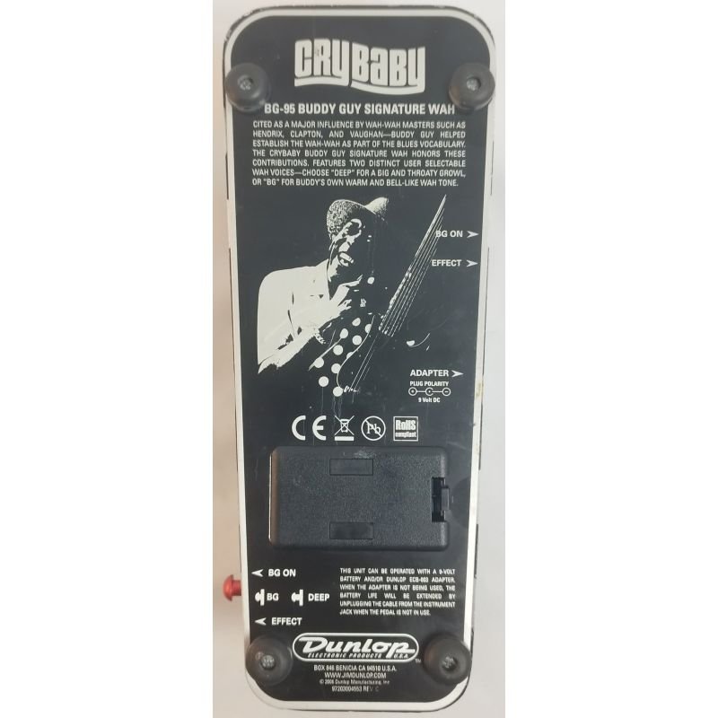 ギター BG-95 BUDDY GUY SIGNATURE WAH CRY BABY LOJA PRO BAIXO - PEDAL CRY BABY BUDDY GUY BG95