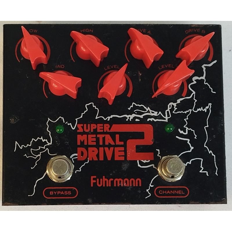 PEDAL DE DISTORÇÃO FUHRMANN SUPER METAL DRIVE 2
