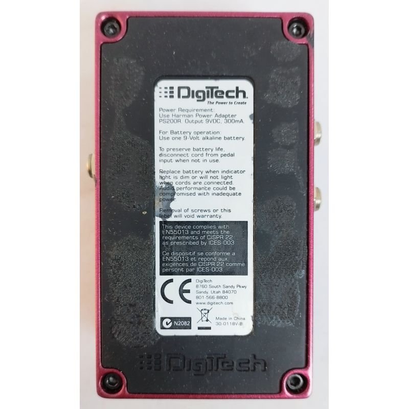 PEDAL DIGITECH HOT ROD ROCK DISTORTION