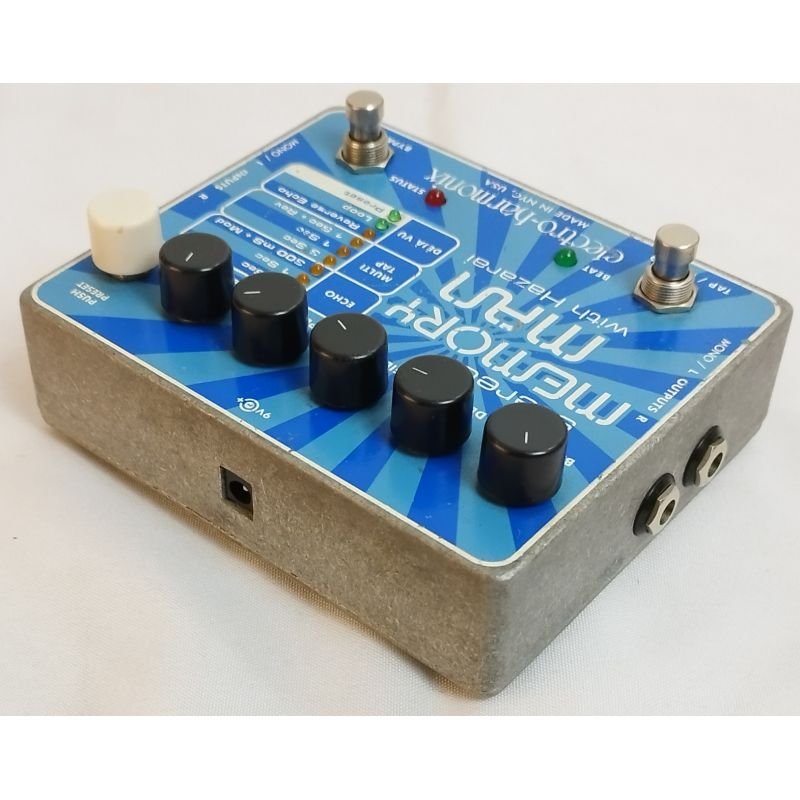 PEDAL EHX STEREO MEMORY MAN WITH HAZARAI