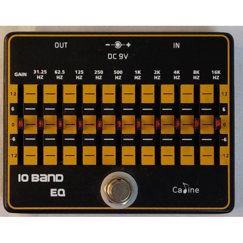 PEDAL EQUALIZADOR 10 BANDAS CALINE
