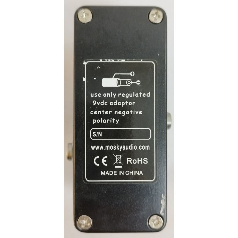 PEDAL MOSKY BLACK RAT