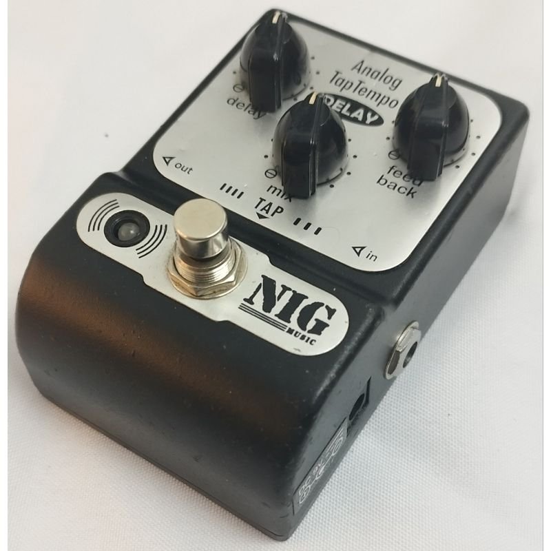 PEDAL NIG DELAY ANALOG TAP TEMPO