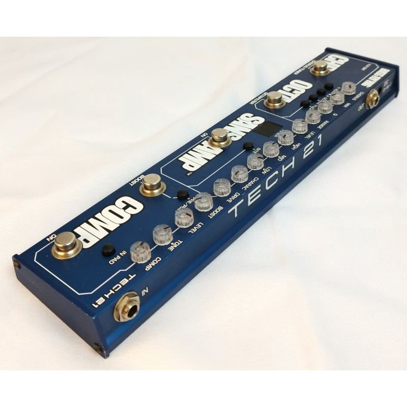 TECH 21 BASS FLY RIG V2 ベースエフェクター Tech 21 Bass Fly Rig V2 Sansamp - DG Sound - Importadora oficial