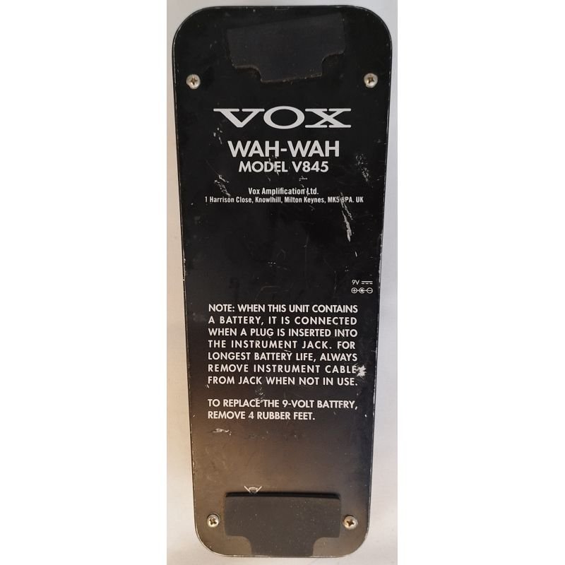 PEDAL WAH VOX V845
