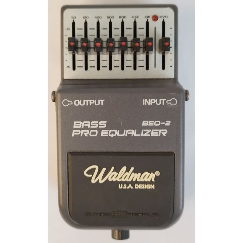 PEDAL WALDMAN BEQ-2 BASS PRO EQUALIZER