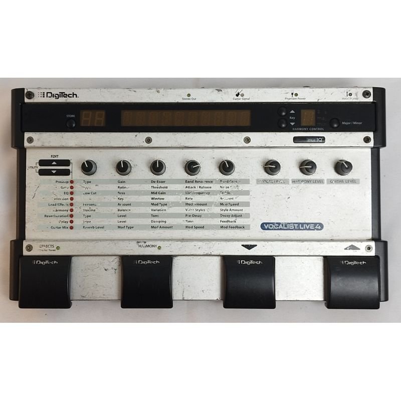 PEDALEIRA DIGITECH VOCALIST LIVE 4