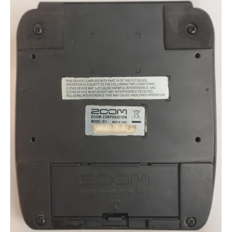 PEDALEIRA ZOOM G1