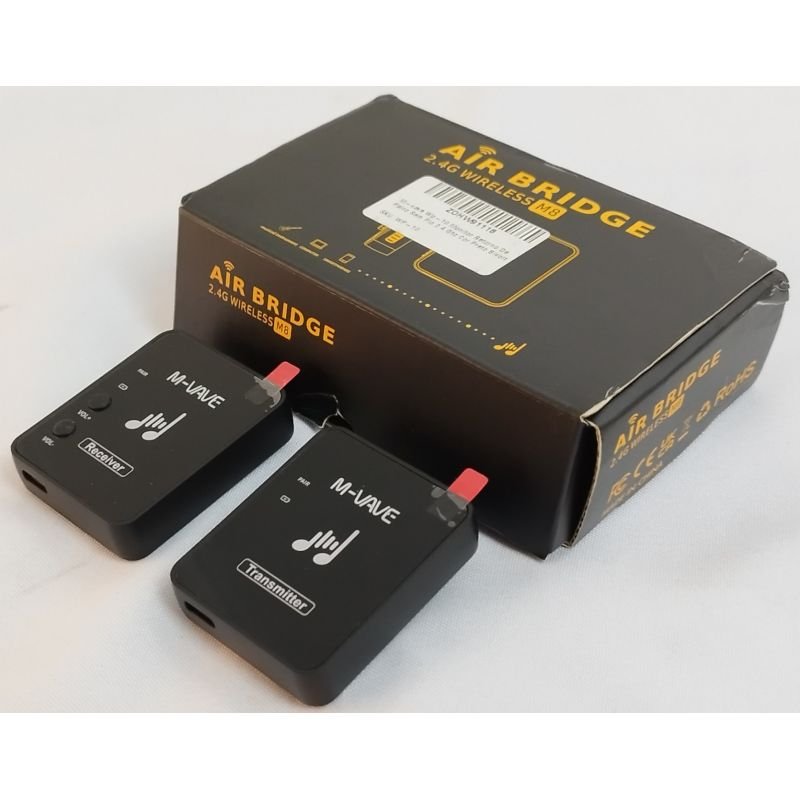 SISTEMA DE MONITORAMENTO M-VAVE AIR BRIDGE IN EAR SEM FIO