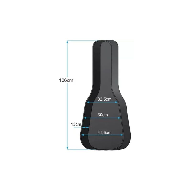 SOFT CASE MELLODY P/ VIOLÃO FOLK (NOVO)
