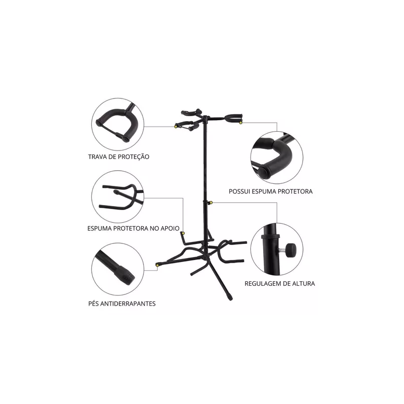 SUPORTE MELLODY P/INSTRUMENTO J-33(NOVO)