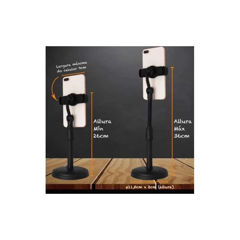 SUPORTE TRIPÉ PARA SMARTPHONE (NOVO)