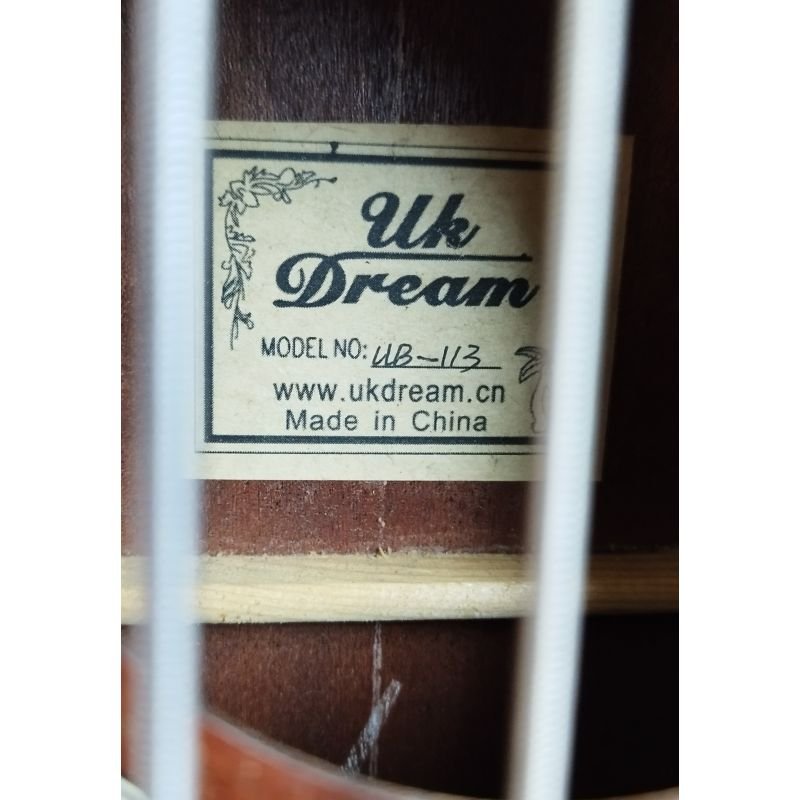 U-BASS UK DREAM FRETLESS (UKULELE BAIXO)