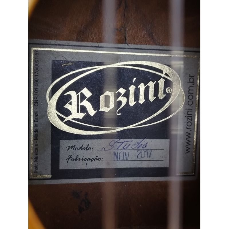 VIOLÃO CANHOTO ROZINI STUDIO CLASSICO
