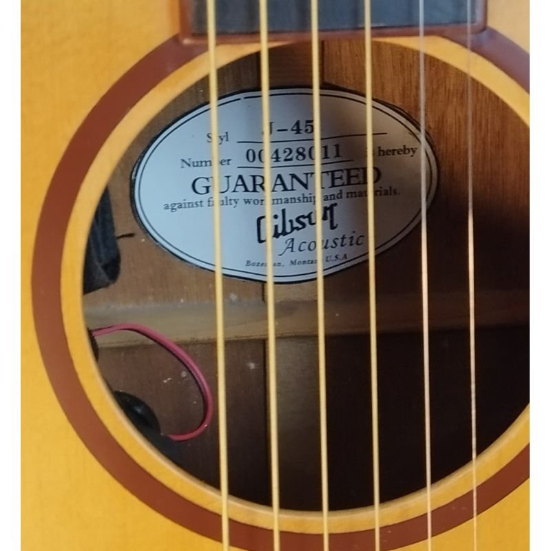 VIOLÃO GIBSON J-45 RÉPLICA