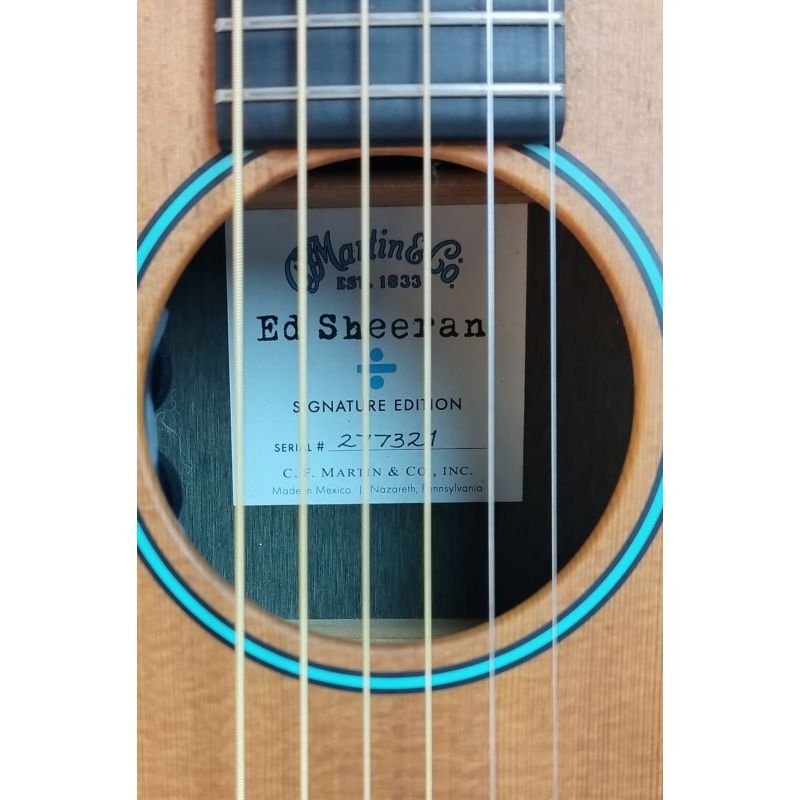 VIOLÃO MARTIN SIGNATURE ED SHEERAN DIVIDE