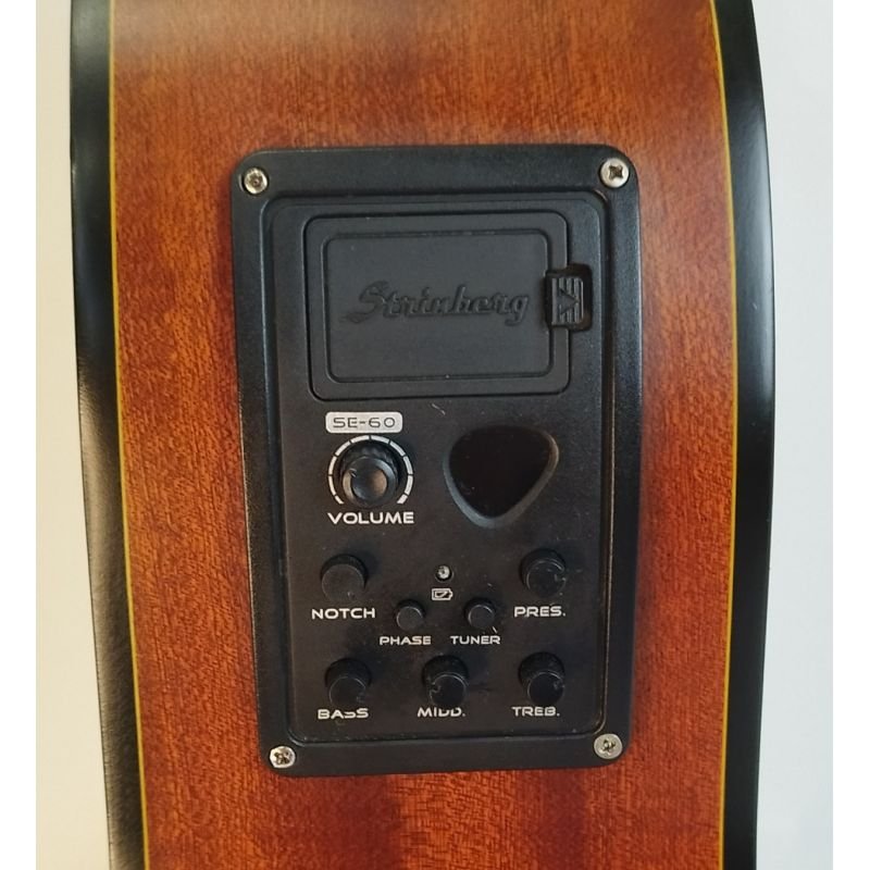 VIOLÃO STRINBERG SC200C NS LH (CANHOTO)