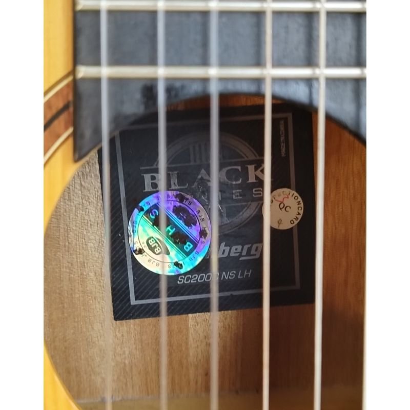 VIOLÃO STRINBERG SC200C NS LH (CANHOTO)