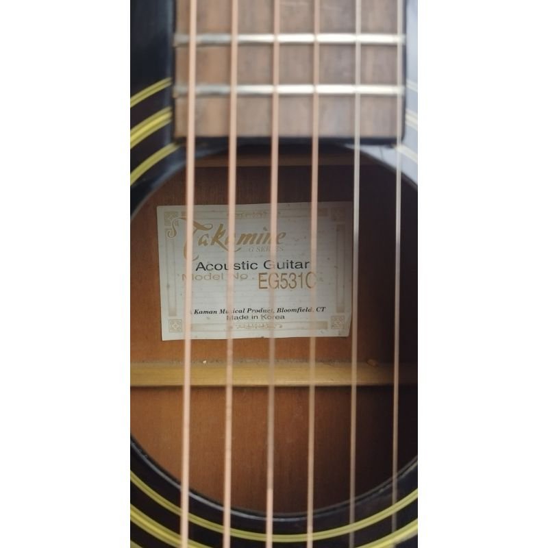 VIOLÃO TAKAMINE EG 531-C