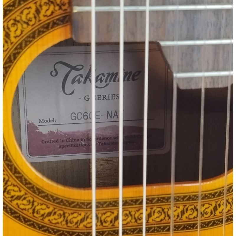 VIOLÃO TAKAMINE GC6CE
