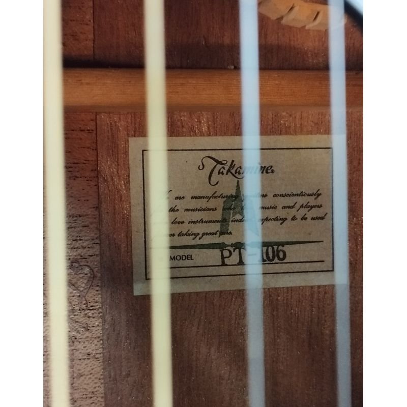 VIOLÃO TAKAMINE PT-106 (COM CASE)